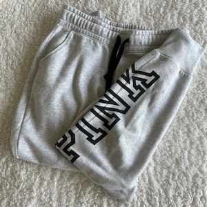 VS PINK Gray Sweatpants